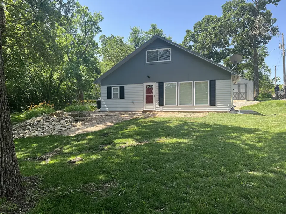 process photo of tree removal from A&J Landscape and Tree Service in Topeka, KS